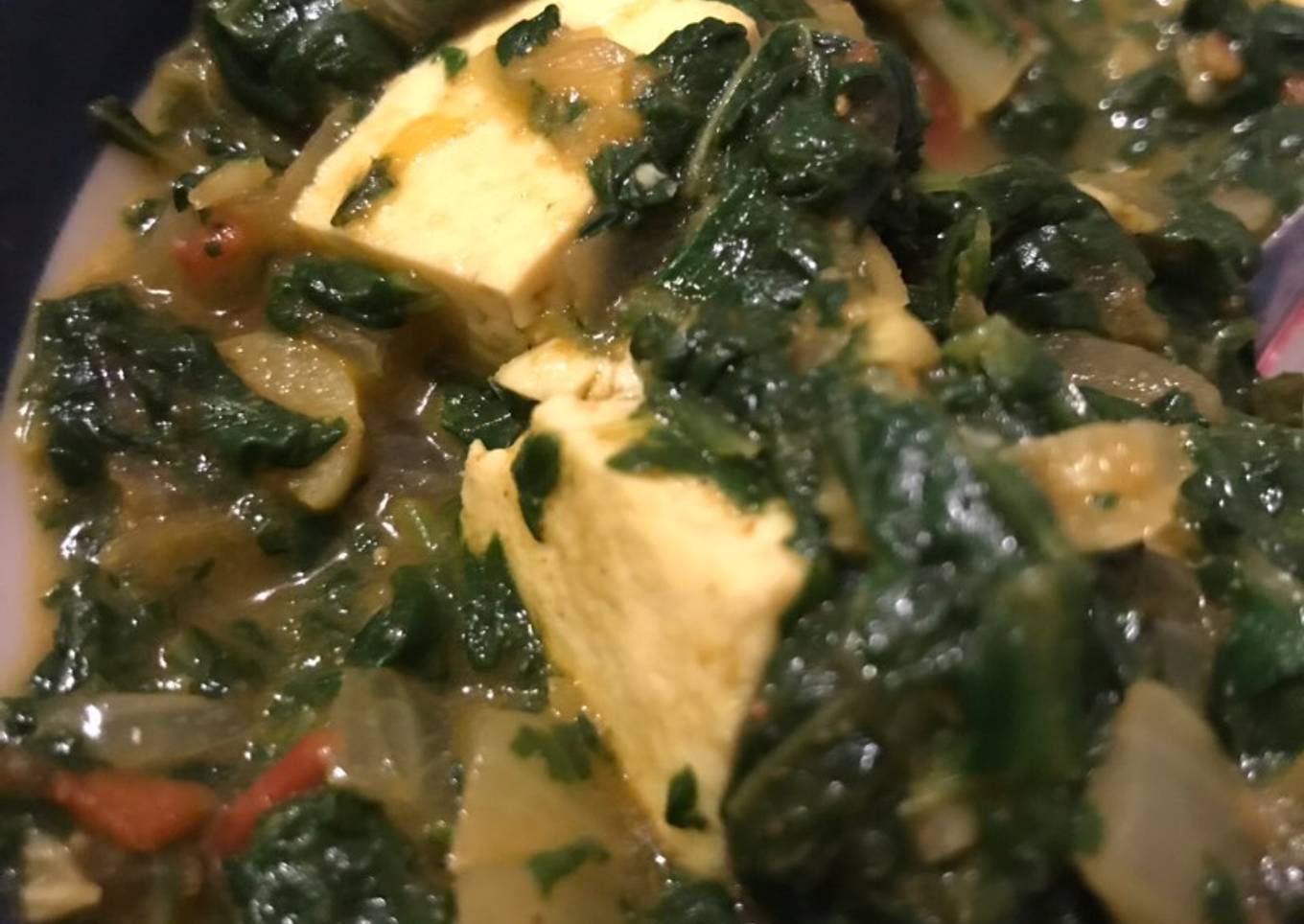 Homestyle Palak Paneer