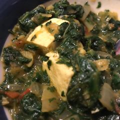 A picture of Homestyle Palak Paneer.