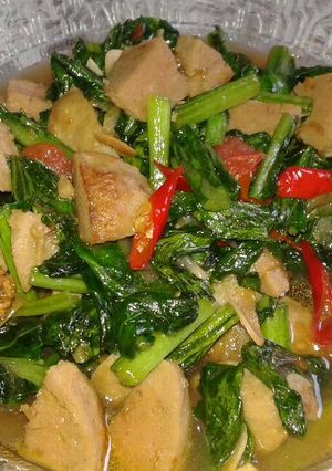 Foto resep Cah bakso dan caisim saus tiram
