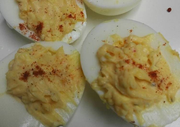 Recipe of Super Quick Simple deviled eggs