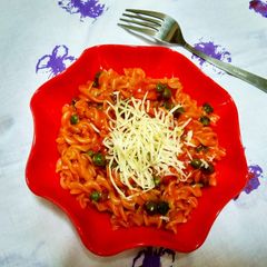 A picture of Pasta tangy tomato.