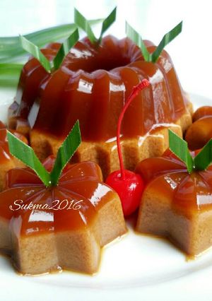 Foto resep Puding Santan Gula Merah