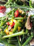 Tumis Cah Bunga Bawang Merah
