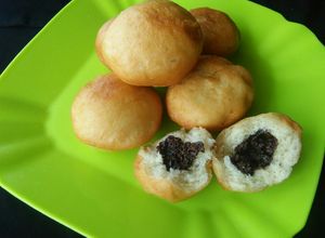 Foto resep Roti Goreng Coklat Tanpa Telur (Mulus+Empuk) Takaran sendok