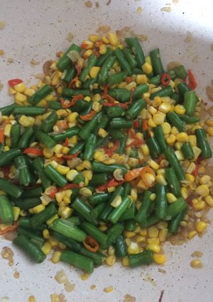 Foto resep Tumis buncis jagung pelangi dimatamu