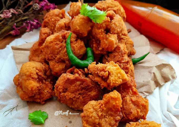 Cauliflower Popcorn/Kembang Kol Crispy (versi gluten free)