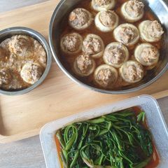 Steamed Egg Tofu with Minced Pork A picture of Steamed Egg Tofu with Minced Pork.