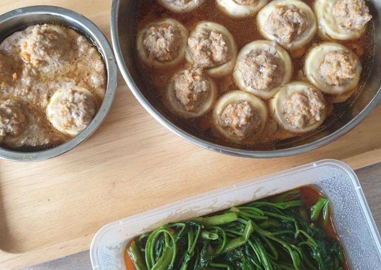 Steps to Prepare Quick Steamed Egg Tofu with Minced Pork