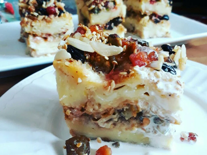 Cara Gampang Membikin Resep Um Ali /Bread puding yang Lezat Anti Ribet, Menggugah Selera