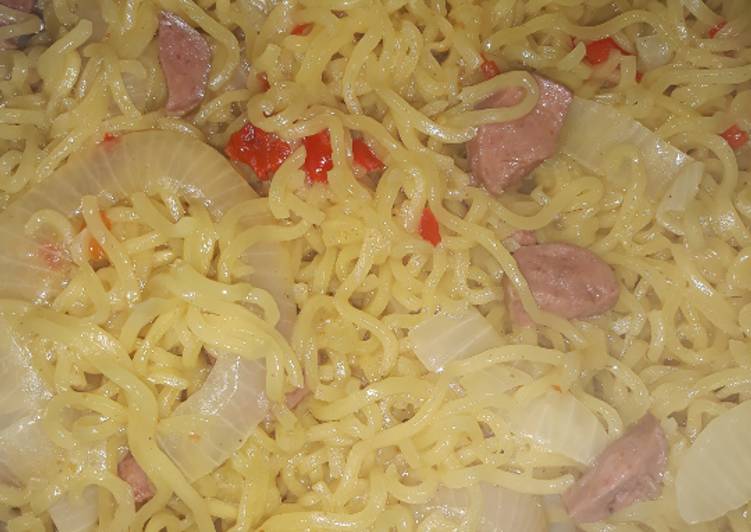 Recipe of Any-night-of-the-week Noodles with sausage (3) | The Best Food|Simple Recipes for Busy Familie