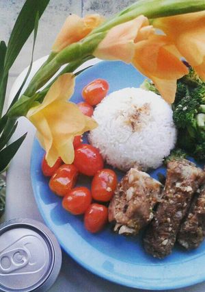 Hình của món Sườn cây nướng muối ớt.