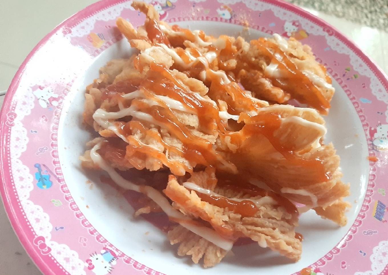 Jamur krispy mayo pedas