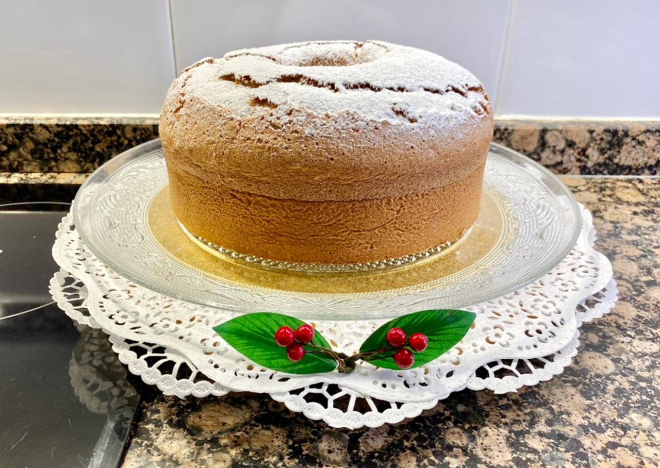 Bizcocho muy esponjoso “sin gluten”