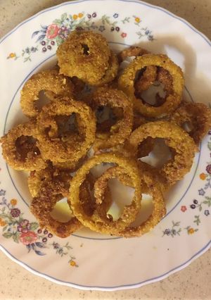 عکسی از دستور پیاز سوخاری