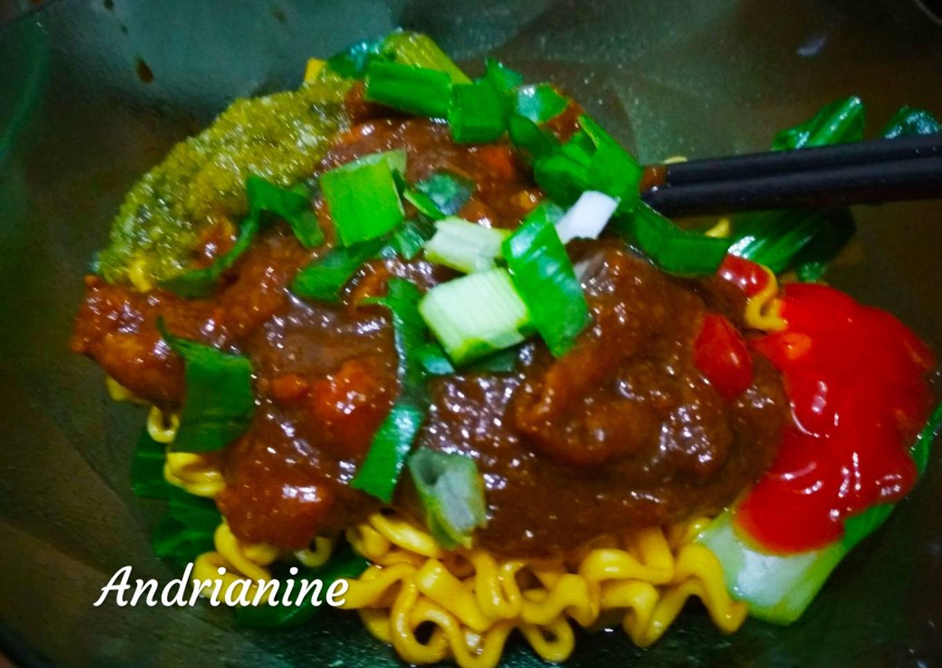 Mie Ayam ala Bu Tumini Jogja