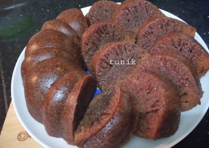 Langkah Mudah untuk Menyiapkan Bolu Sarang Semut/Karamel (Kukus) yang Bikin Ngiler