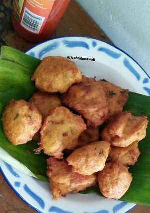Foto resep Bakwan teri jagung