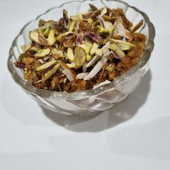 A picture of Anjeer (fig) halwa.
