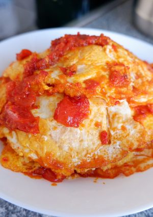 Foto resep Balado telor tidak pedas
