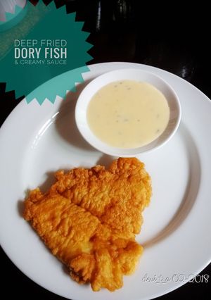 Foto resep Deep Fried Dory Fish Keto #ketopad