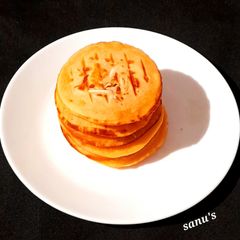 A picture of Orange Almond Pancakes.