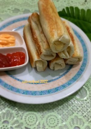 Foto resep Sandwich Gulung Keju