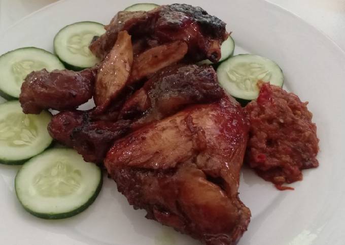 Resep Ayam Bakar Pedas Manis Oleh Julia Cookpad