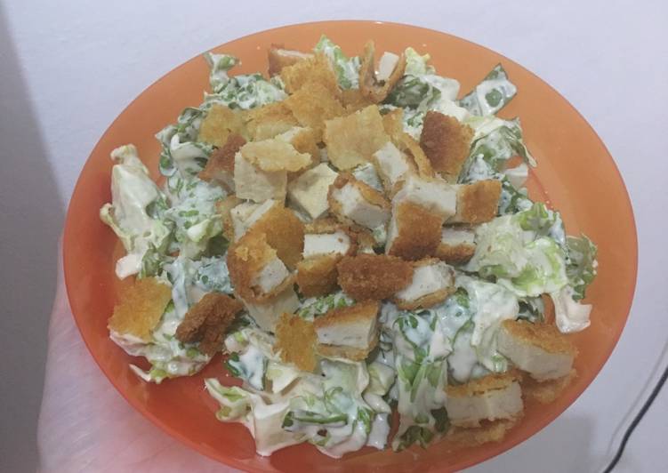 Chicken Salad with dressing