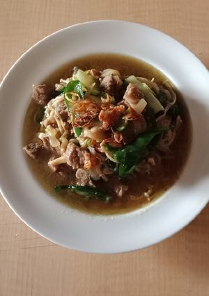Foto resep Tumis daging enoki