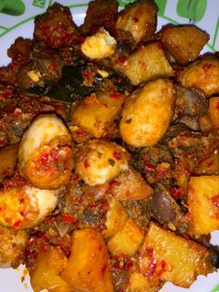 Foto resep Sambal goreng Kentang Ati