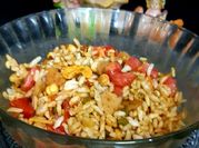 A picture of jhal muri(spicy puffed rice