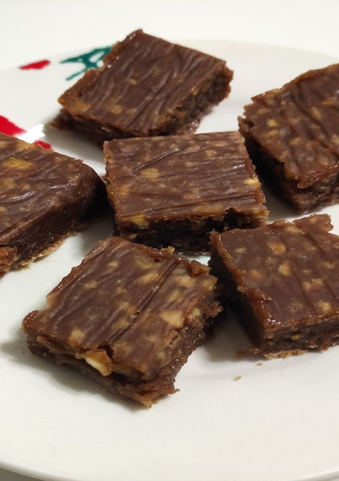Una foto de Brownie de castaña