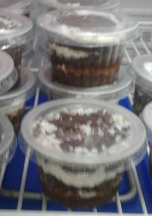 Foto resep Brownis cup kukus