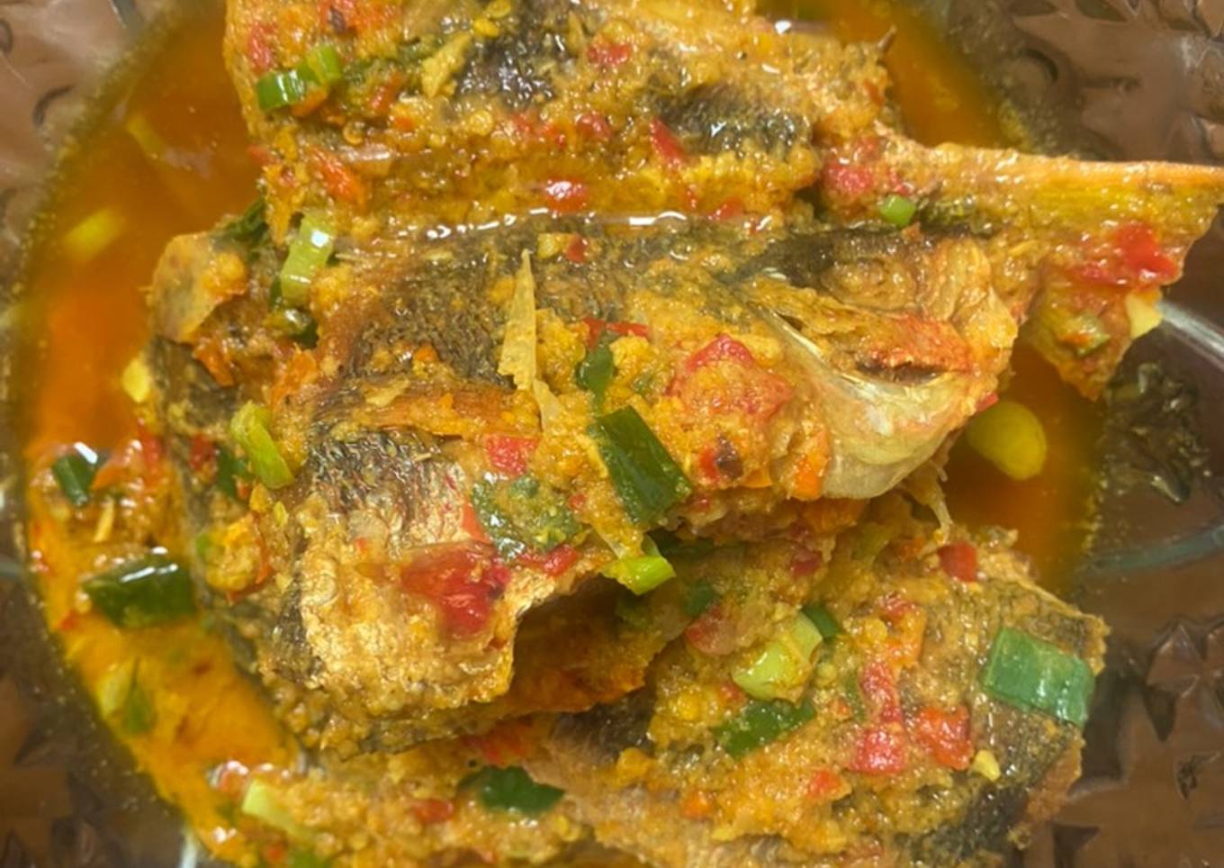 Ikan Goreng kuah kari