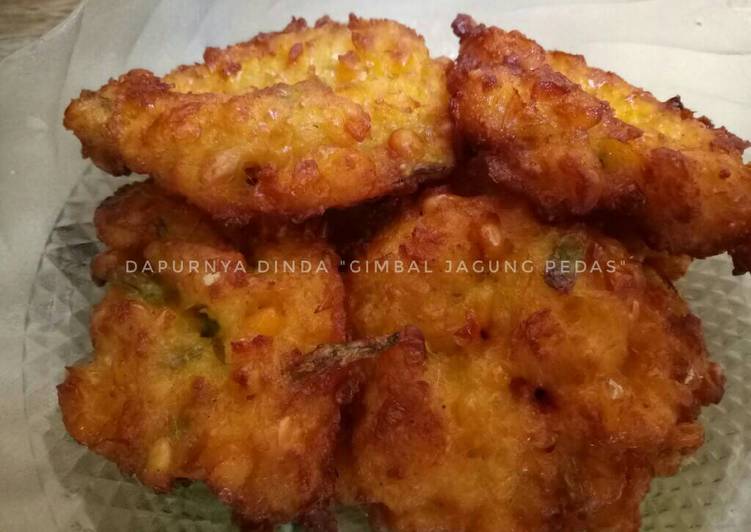 Langkah Membuat Gimbal Jagung Enak Banget Rahasia Resep Masakan