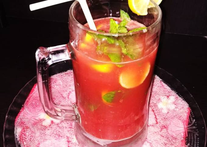 Recipe of Any-night-of-the-week Watermelon mojito