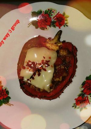 صورة لوصفة قارب الفليفله 🌶 اللايت 😋