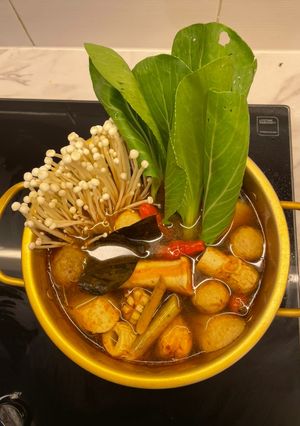 Foto resep Tomyam & Grill slice daging