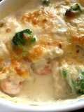 Creamy Prawns & Pasta Bake