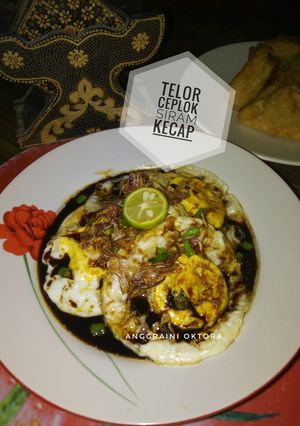 Foto resep Telor Ceplok Siram Kecap