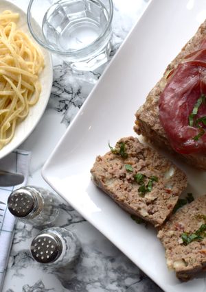 Une photo de Pain de viande italien
