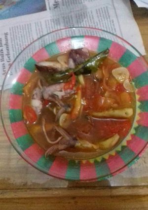 Foto resep Cumi Asam Manis