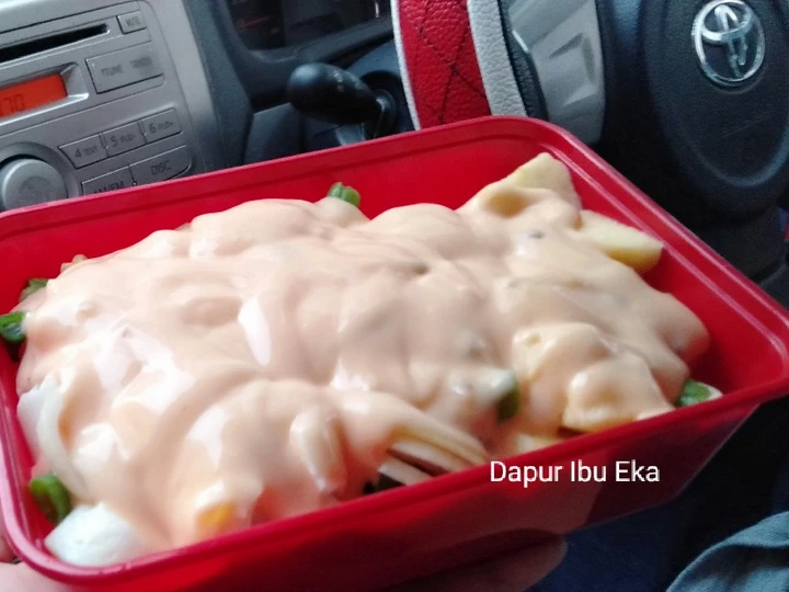 Langkah Gampang Membikin Resep  Simple Salad yang Lezat, Sempurna