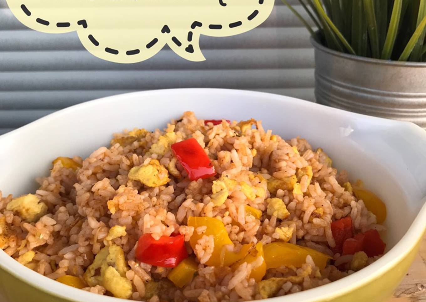 Nasi goreng bakar
