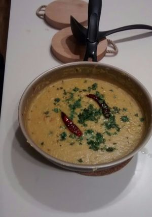A picture of Daal Tadka (Toor Dal).