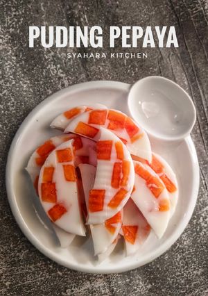 Foto resep Puding pepaya