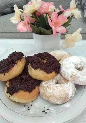 Foto resep Donat ekonomis no telor..(bisa buat jualan)