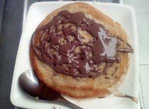 Una foto de Pancakes sin huevo, ni leche