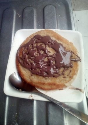 Una foto de Pancakes sin huevo, ni leche
