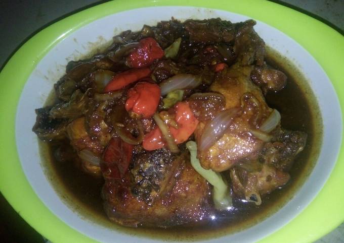 Ayam kecap pedas manis